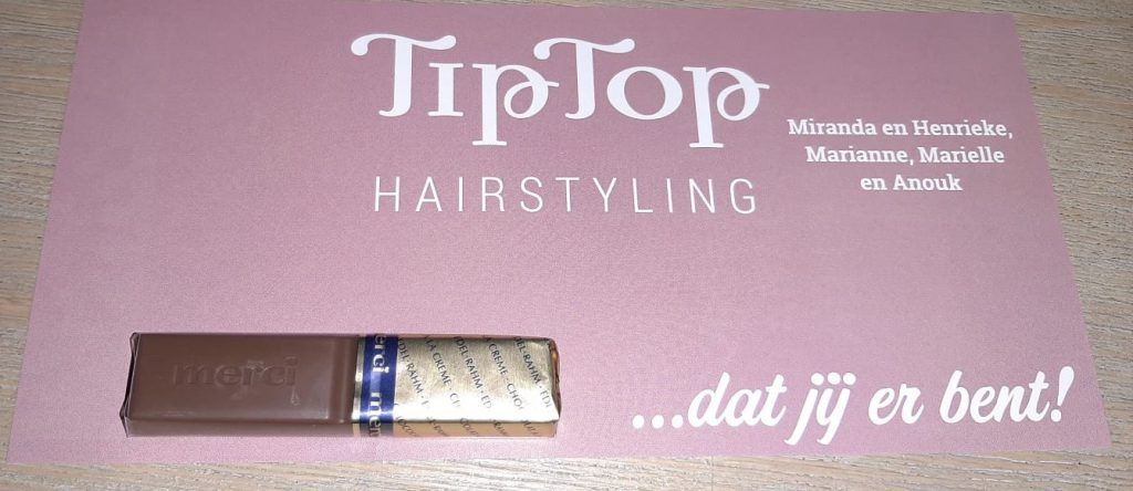 Merci dat jij er bent TipTop Hairstyling kapsalon Haarwerksalon TipTop Hair & Care